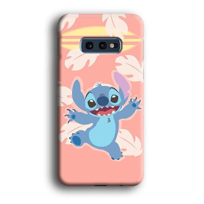 Stitch With Surfing Board Samsung Galaxy S10E Case-Oxvistore