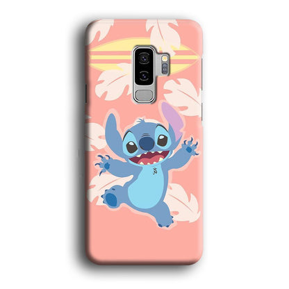 Stitch With Surfing Board Samsung Galaxy S9 Plus Case-Oxvistore