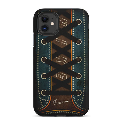 Stitched Sneakers Nike 2 in 1 Tough Phone Case