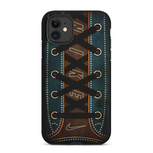 Stitched Sneakers Nike 2 in 1 Tough Phone Case