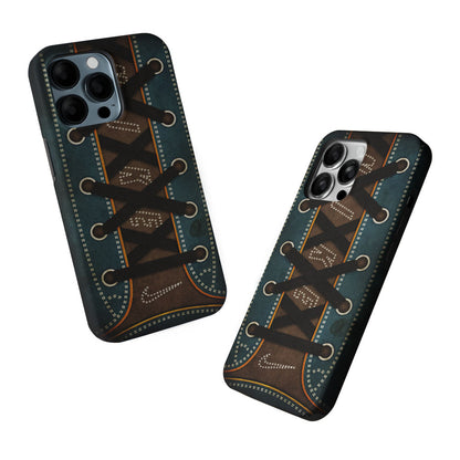 Stitched Sneakers Nike 2 in 1 Tough Phone Case