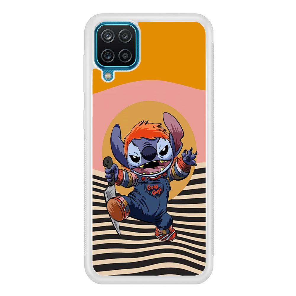 Stitch with Chucky Inside Samsung Galaxy A12 Case-Oxvistore