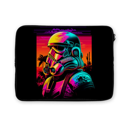 Stormtrooper Star Wars Synthwave Laptop Sleeve Protective Cover