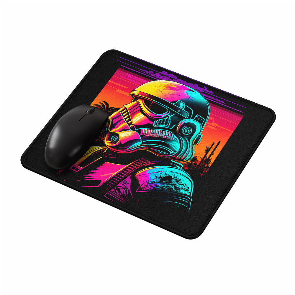 Stormtrooper Star Wars Synthwave Mouse Pads