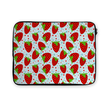 Strawberries Fruit Pattern Laptop Sleeve Protective Cover