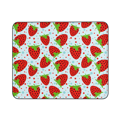 Strawberries Fruit Pattern Mouse Pads-18x21 CM-Oxvistore