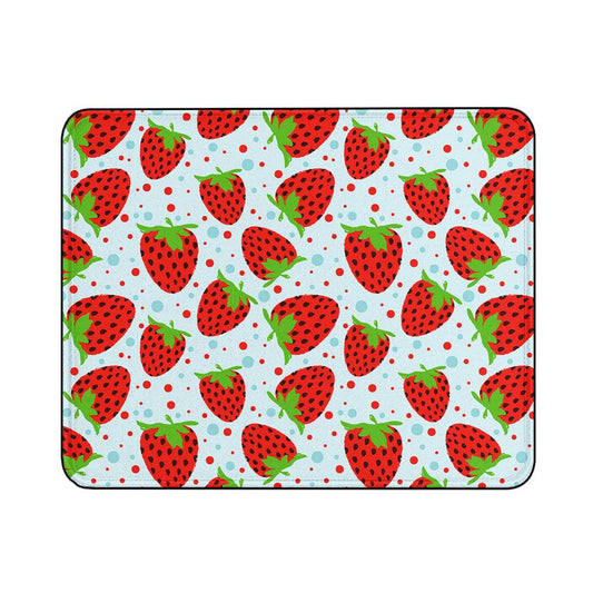 Strawberries Fruit Pattern Mouse Pads-18x21 CM-Oxvistore
