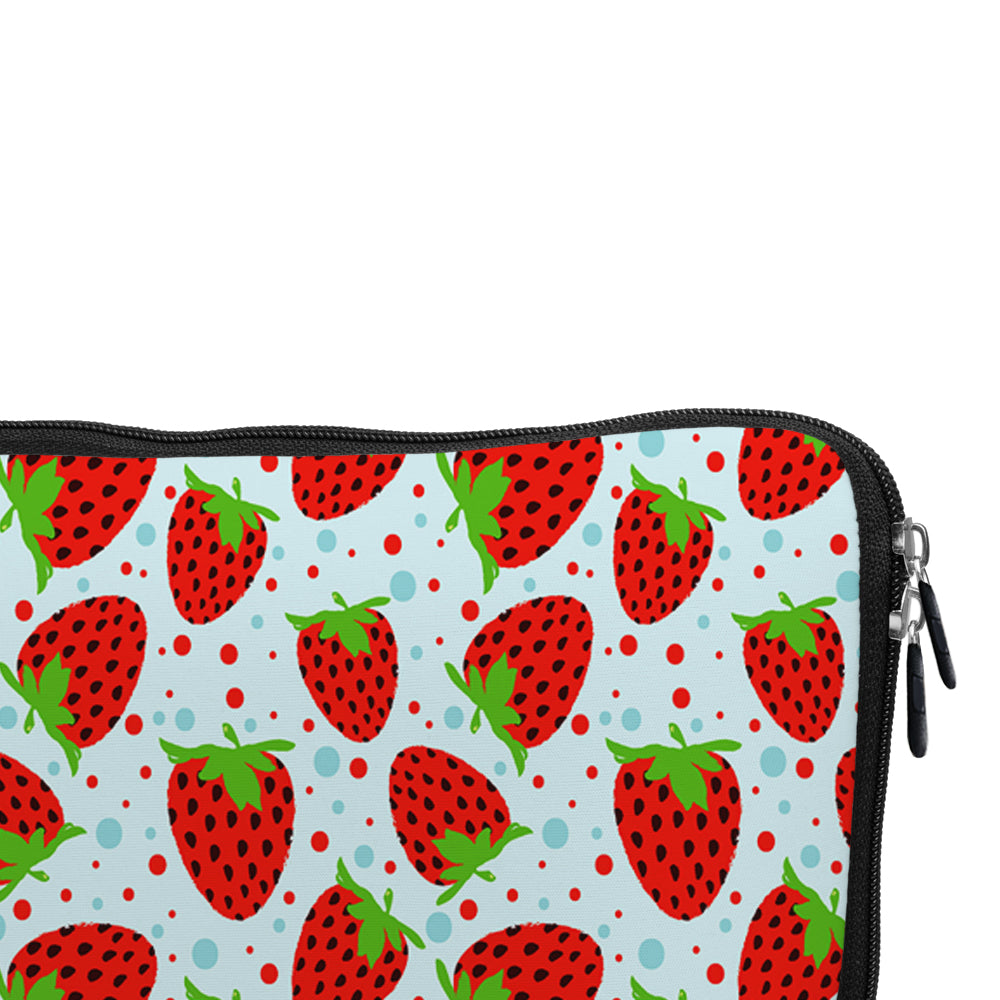 Strawberries Fruit Pattern Laptop Sleeve Protective Cover