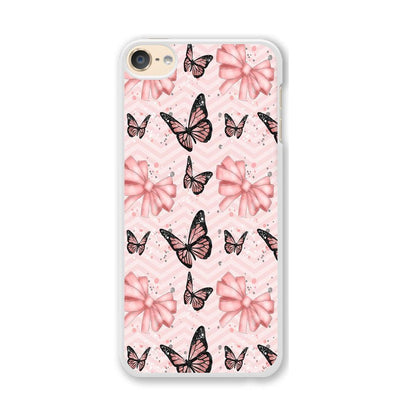 Strip Beauty Butterfly iPod Touch 6 Case-Oxvistore