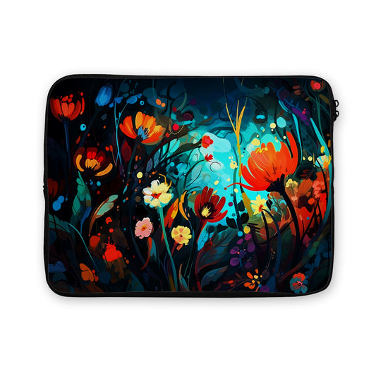 Stunning Flower Abstract Laptop Sleeve Protective Cover