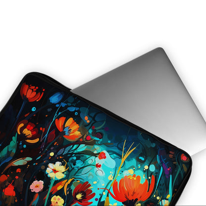 Stunning Flower Abstract Laptop Sleeve Protective Cover