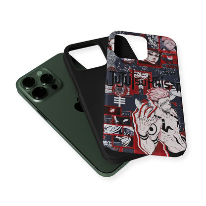 Sukuna Jujutsu Kaisen Aesthetic 2 in 1 Tough Phone Case