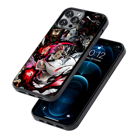 Sukuna Jujutsu Kaisen Cool Art 2D Rubber Phone Case