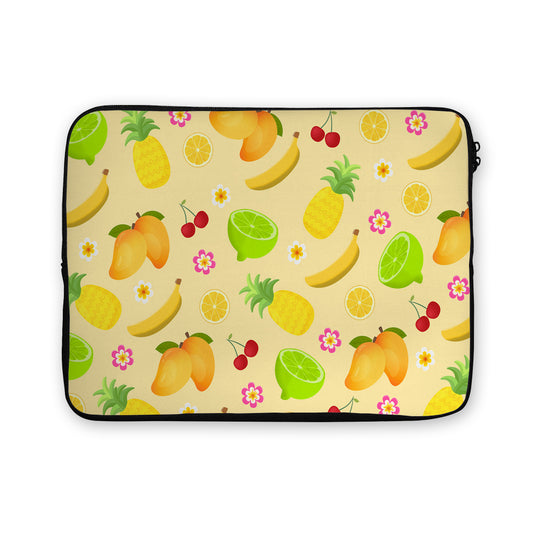 Summer Fruits Doodle Laptop Sleeve Protective Cover