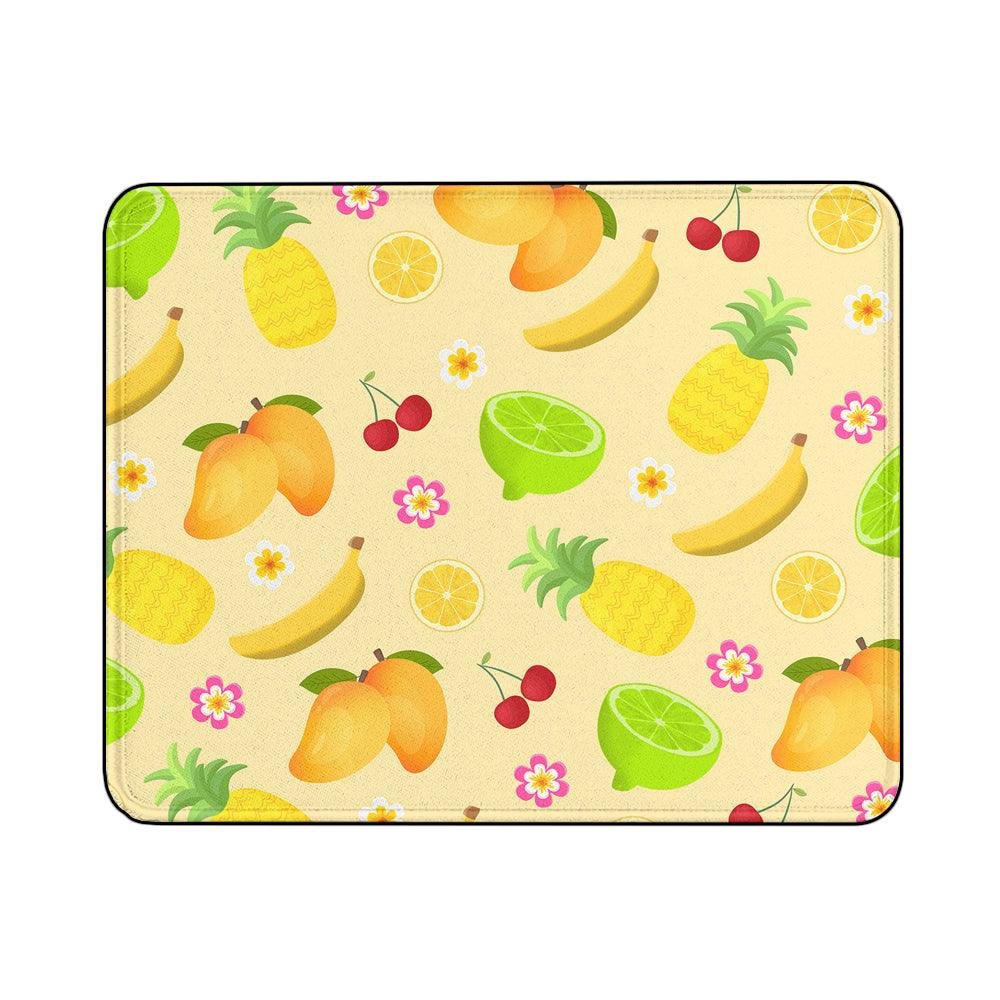 Summer Fruits Doodle Mouse Pads-18x21 CM-Oxvistore