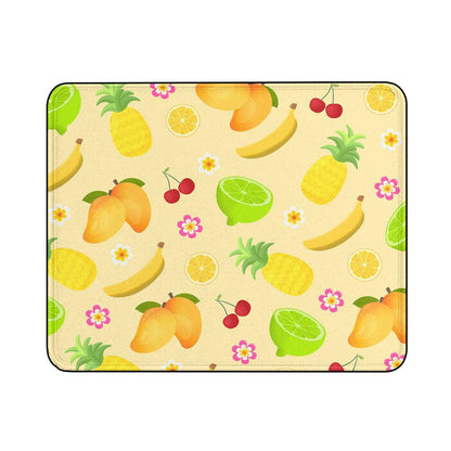 Summer Fruits Doodle Mouse Pads-18x21 CM-Oxvistore