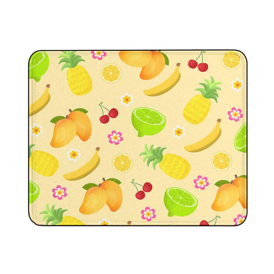 Summer Fruits Doodle Mouse Pads-18x21 CM-Oxvistore