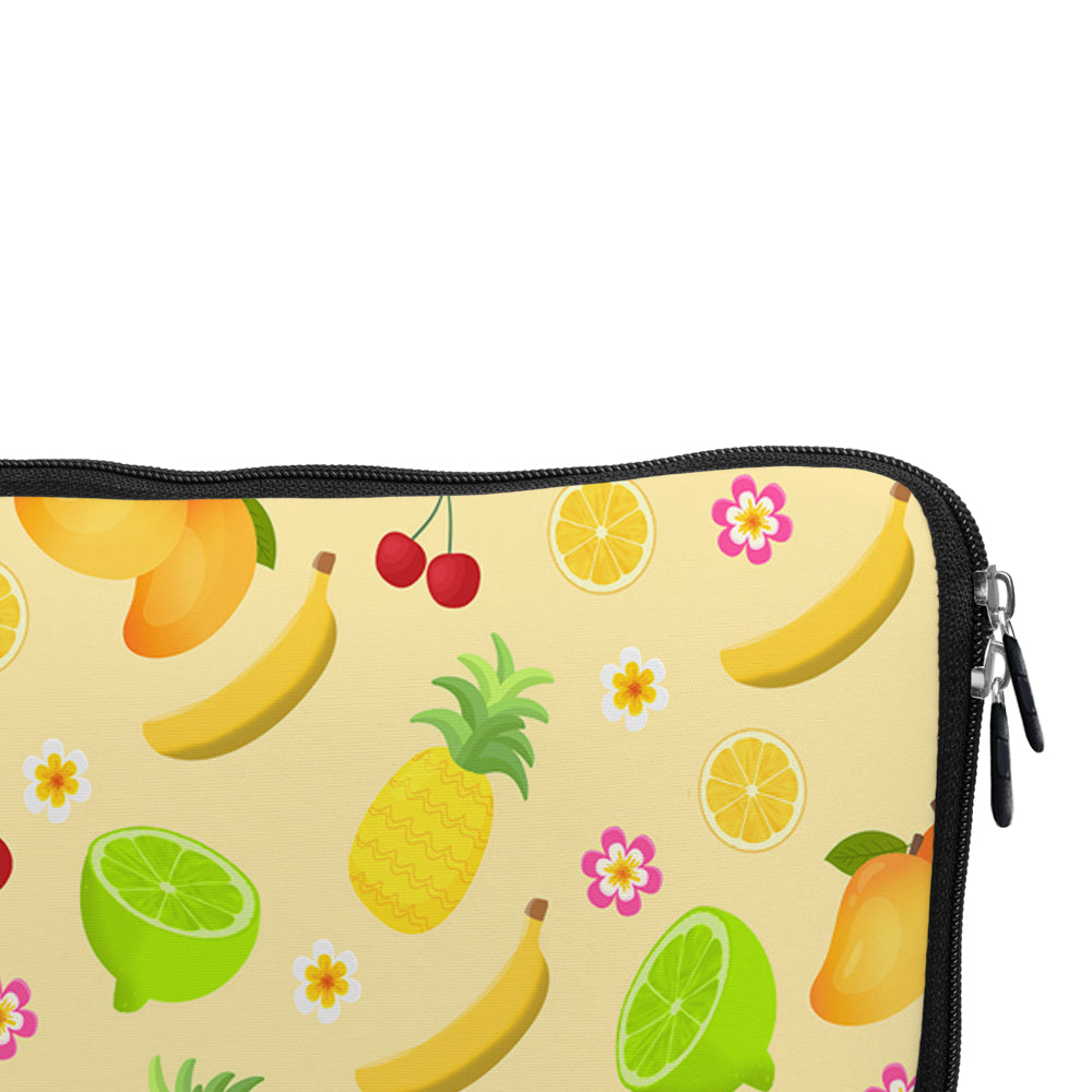 Summer Fruits Doodle Laptop Sleeve Protective Cover