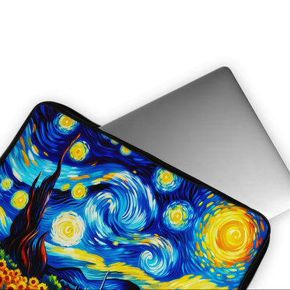 Sunflowers The Starry Sky Laptop Sleeve Protective Cover