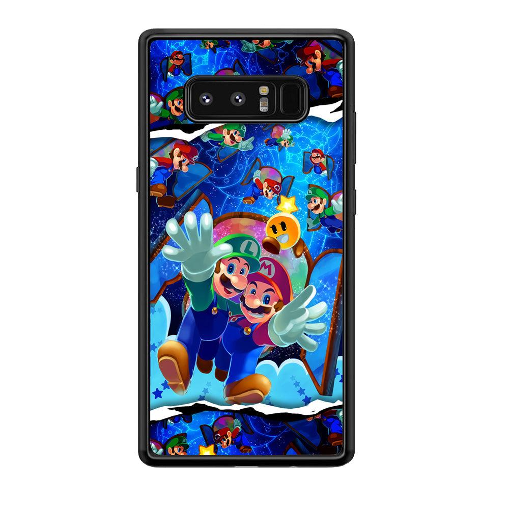 Super Mario Door to Victory Samsung Galaxy Note 8 Case-Oxvistore