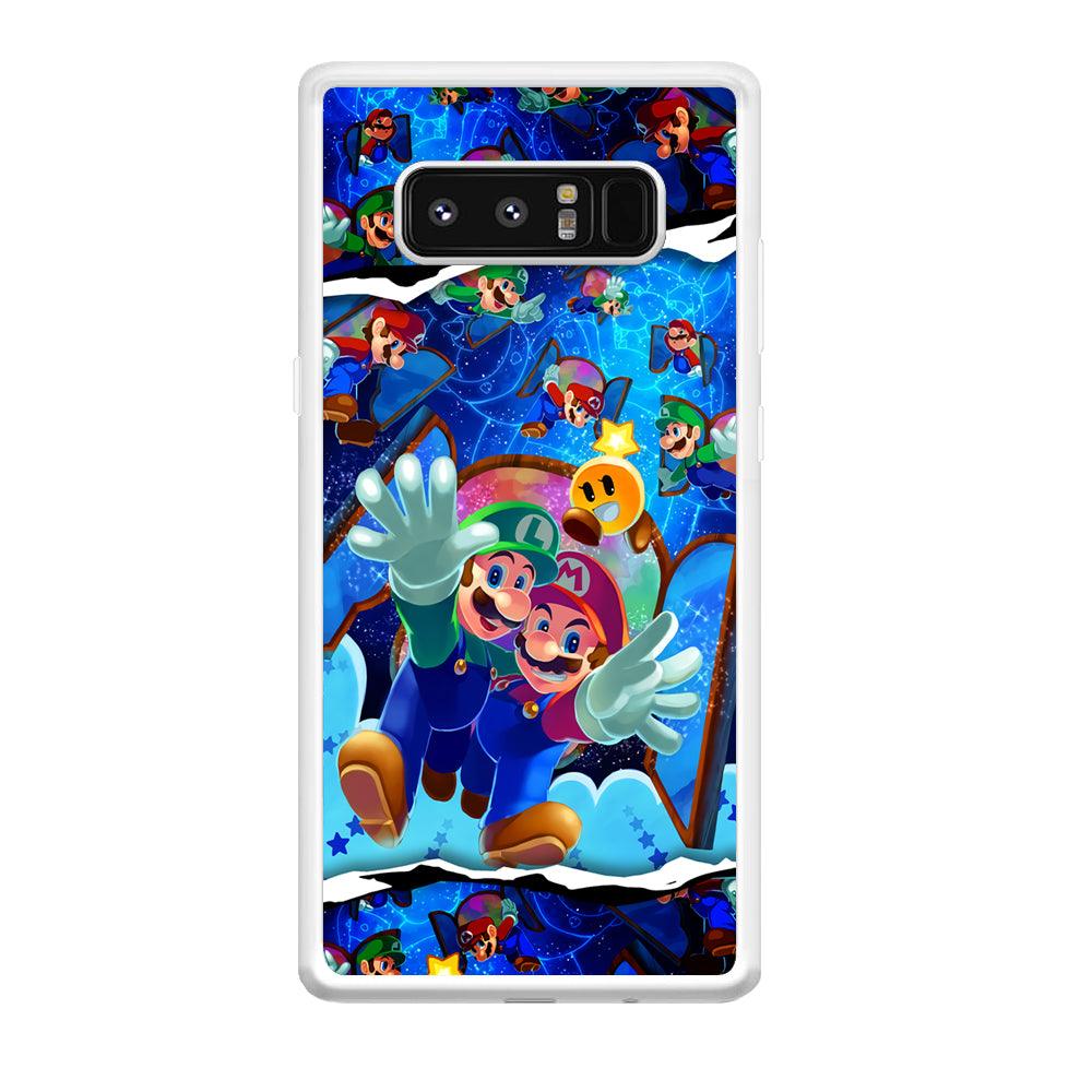 Super Mario Door to Victory Samsung Galaxy Note 8 Case-Oxvistore