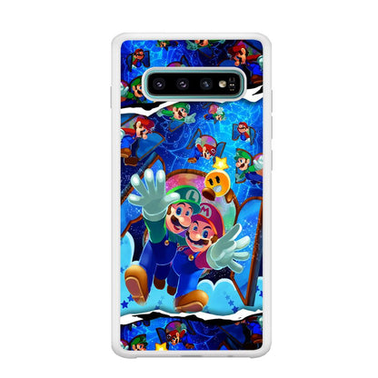 Super Mario Door to Victory Samsung Galaxy S10 Case-Oxvistore