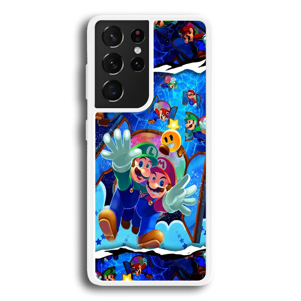 Super Mario Door to Victory Samsung Galaxy S21 Ultra Case-Oxvistore