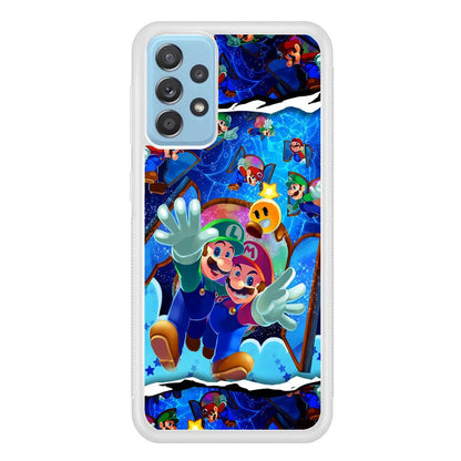 Super Mario Door to Victory Samsung Galaxy A52 Case-Oxvistore