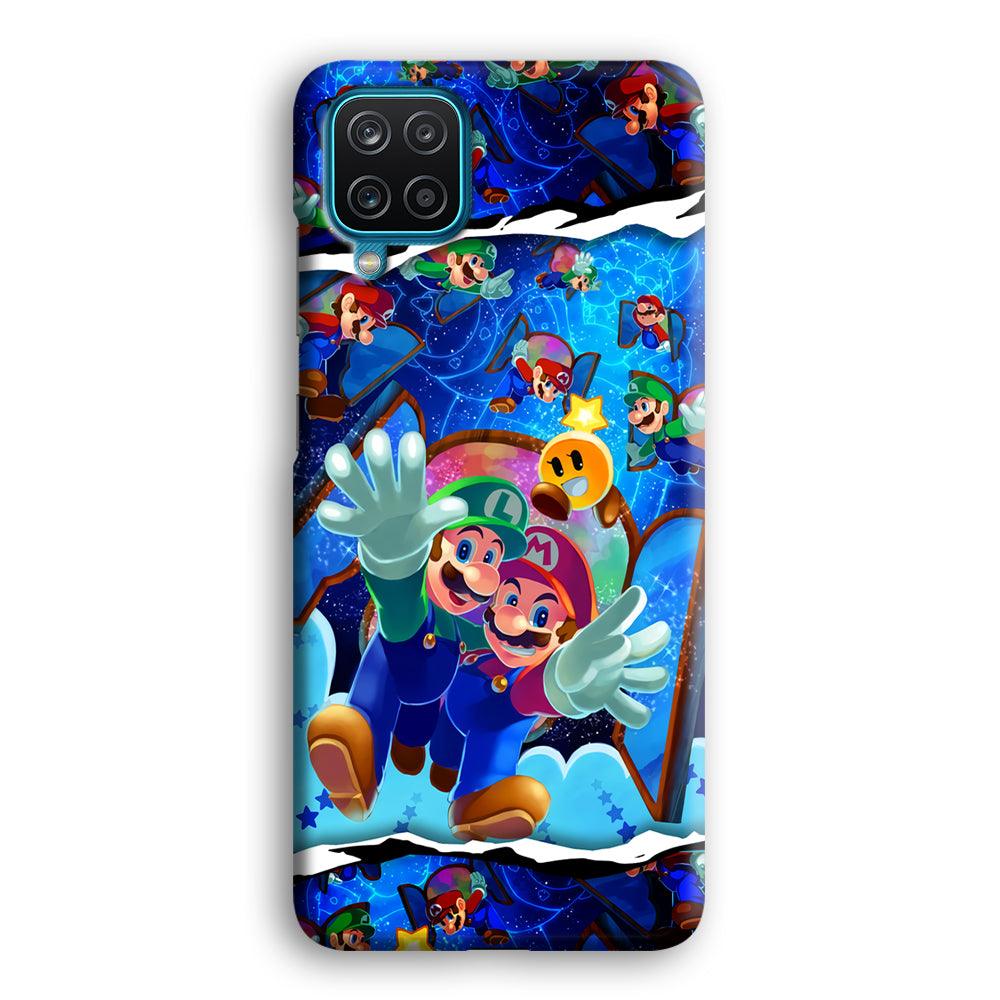 Super Mario Door to Victory Samsung Galaxy A12 Case-Oxvistore