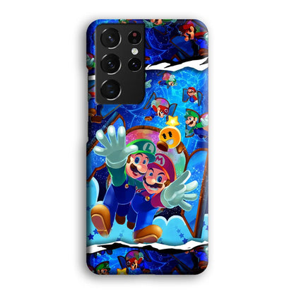 Super Mario Door to Victory Samsung Galaxy S21 Ultra Case-Oxvistore