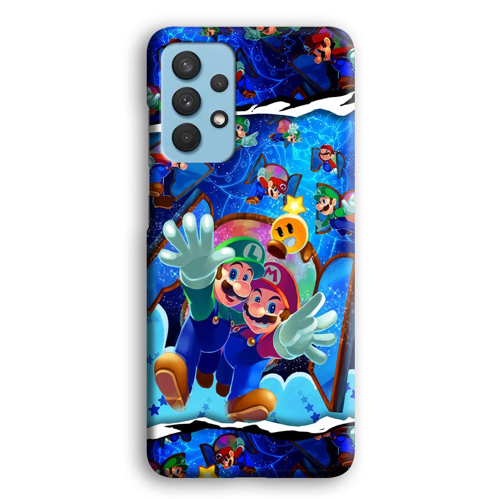 Super Mario Door to Victory Samsung Galaxy A32 Case-Oxvistore