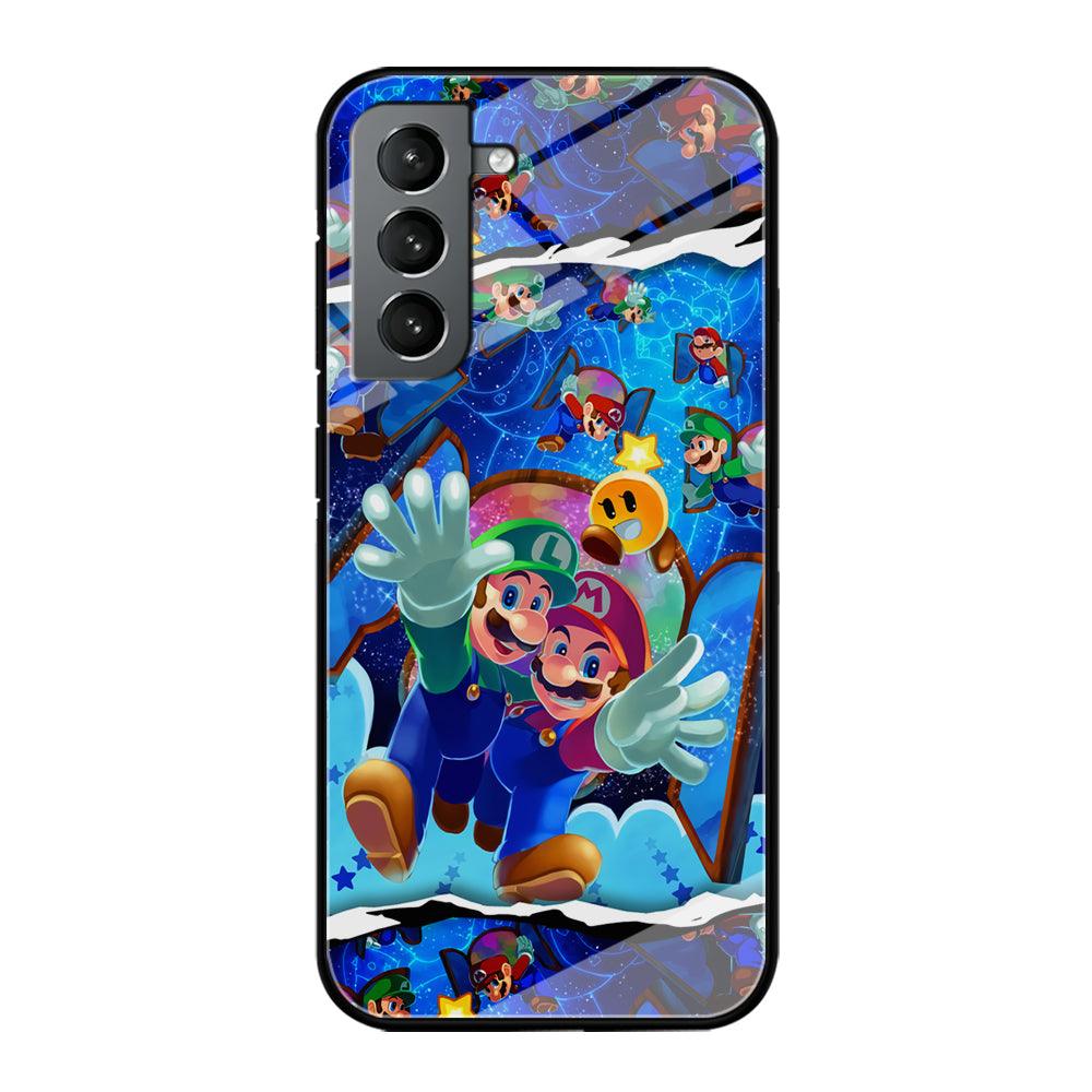 Super Mario Door to Victory Samsung Galaxy S21 Plus Case-Oxvistore