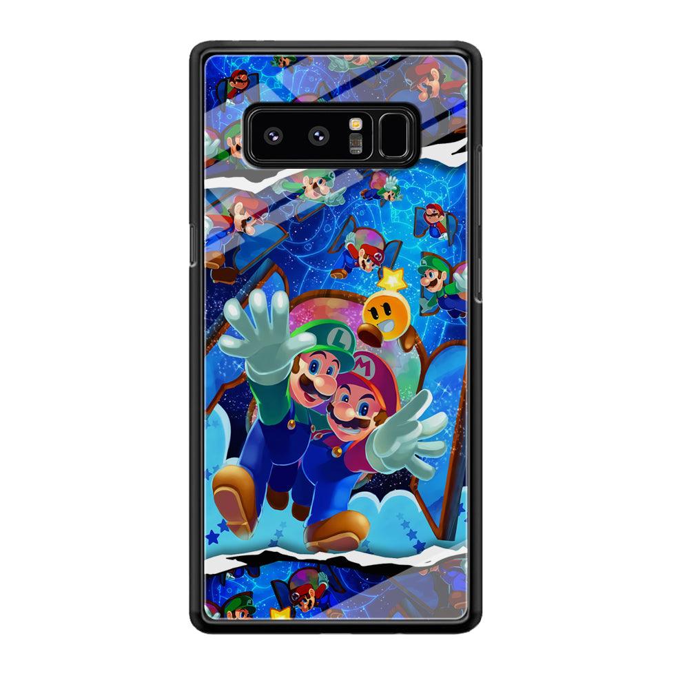 Super Mario Door to Victory Samsung Galaxy Note 8 Case-Oxvistore