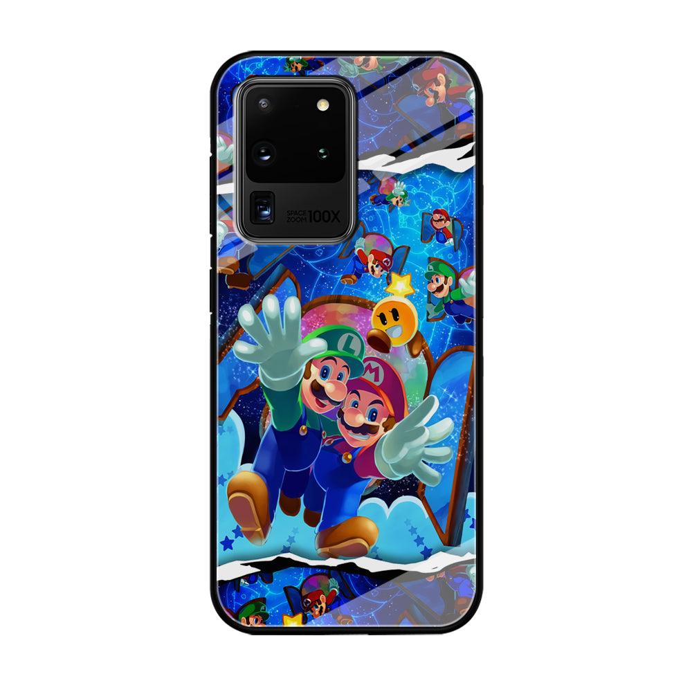 Super Mario Door to Victory Samsung Galaxy S20 Ultra Case-Oxvistore