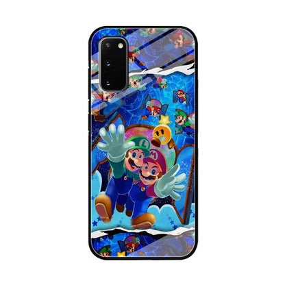 Super Mario Door to Victory Samsung Galaxy S20 Case-Oxvistore