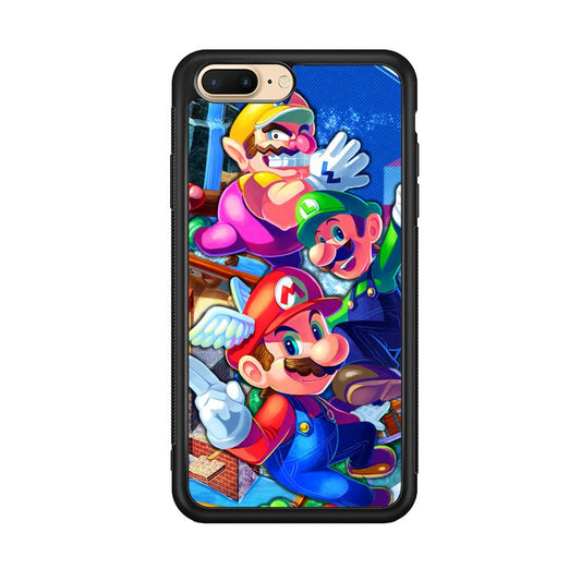 Super Mario Flying Challenge iPhone 8 Plus Case-Oxvistore