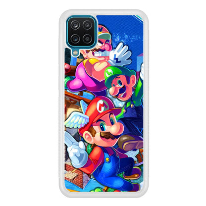 Super Mario Flying Challenge Samsung Galaxy A12 Case-Oxvistore