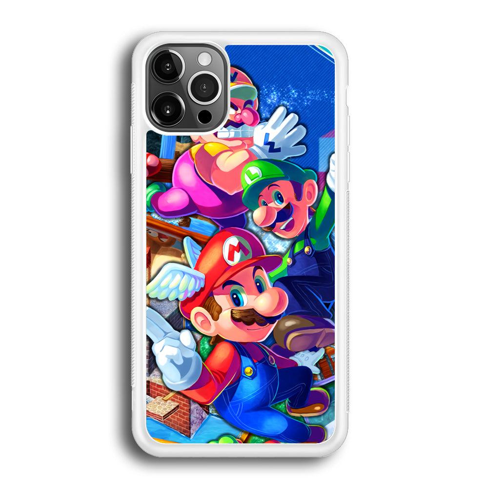 Super Mario Flying Challenge iPhone 12 Pro Max Case-Oxvistore