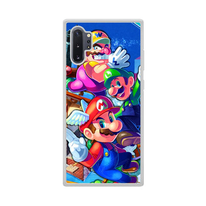 Super Mario Flying Challenge Samsung Galaxy Note 10 Plus Case-Oxvistore