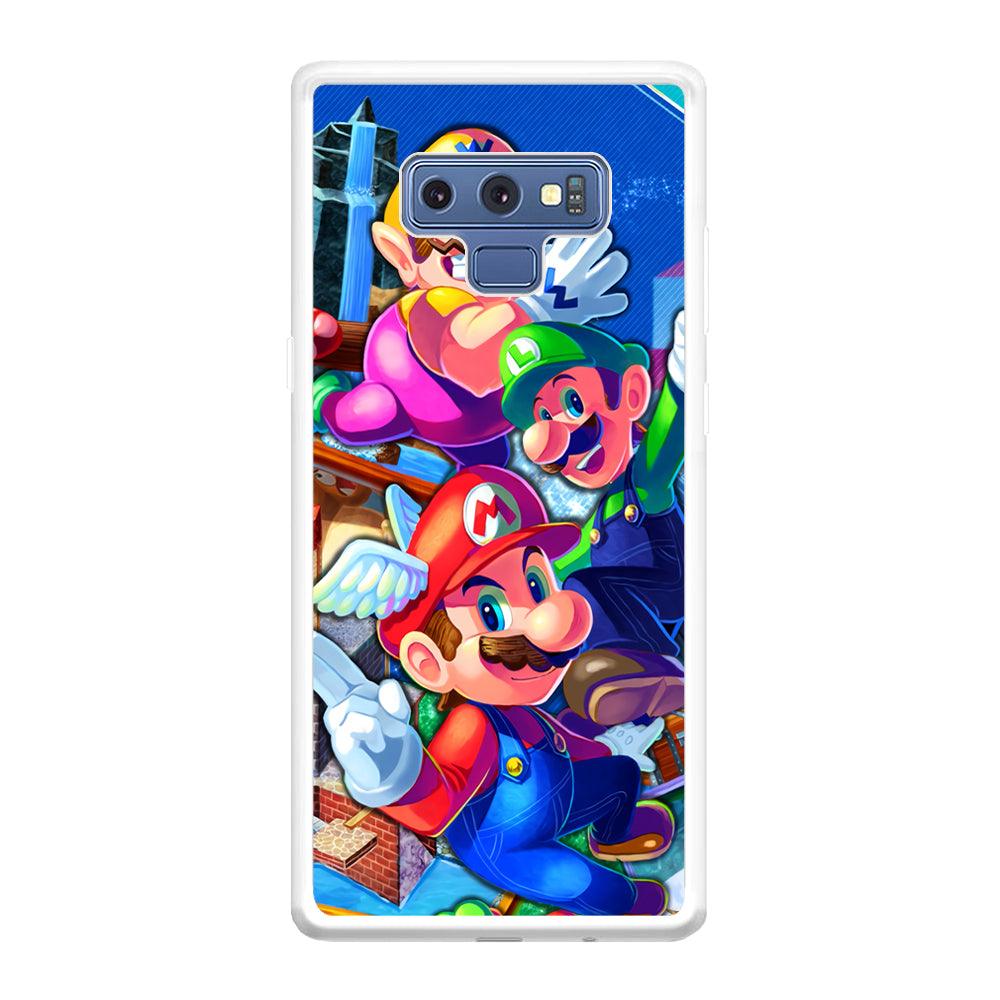 Super Mario Flying Challenge Samsung Galaxy Note 9 Case-Oxvistore