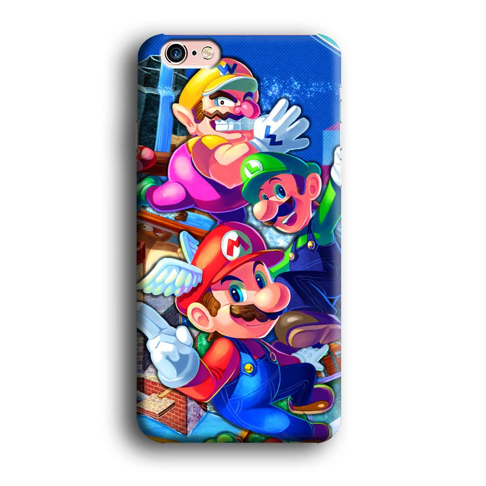 Super Mario Flying Challenge iPhone 6 Plus | 6s Plus Case-Oxvistore