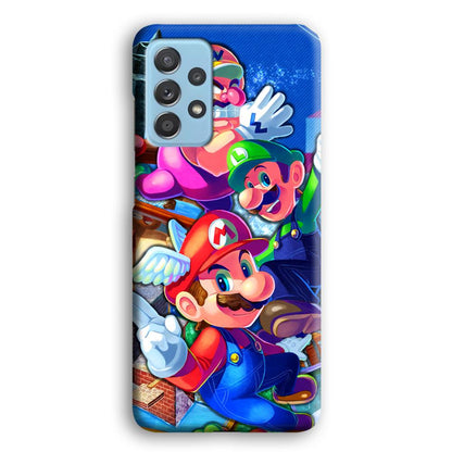 Super Mario Flying Challenge Samsung Galaxy A52 Case-Oxvistore