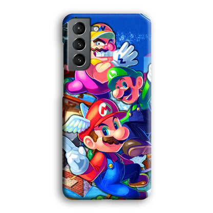 Super Mario Flying Challenge Samsung Galaxy S21 Plus Case-Oxvistore