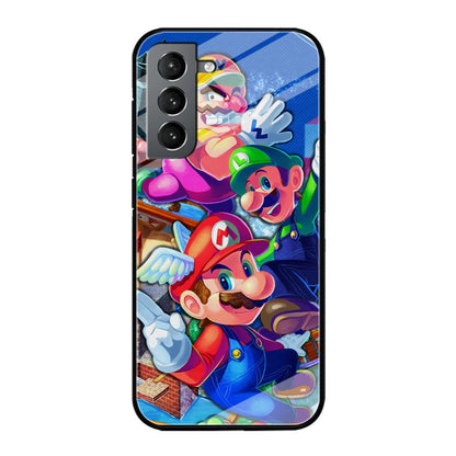 Super Mario Flying Challenge Samsung Galaxy S21 Plus Case-Oxvistore