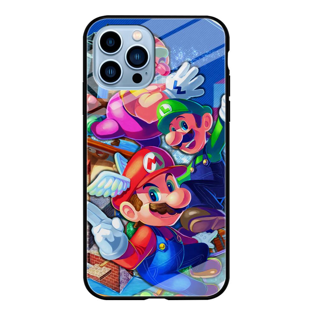 Super Mario Flying Challenge iPhone 13 Pro Case-Oxvistore