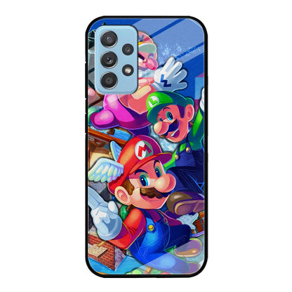 Super Mario Flying Challenge Samsung Galaxy A52 Case-Oxvistore