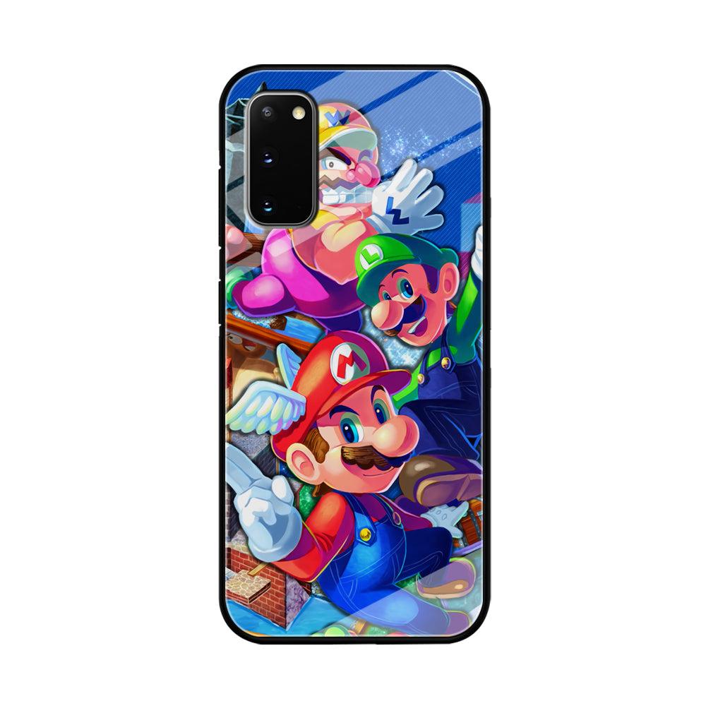 Super Mario Flying Challenge Samsung Galaxy S20 Case-Oxvistore