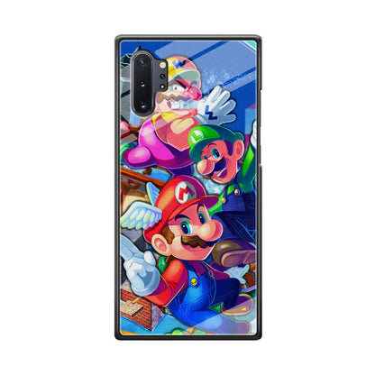 Super Mario Flying Challenge Samsung Galaxy Note 10 Plus Case-Oxvistore