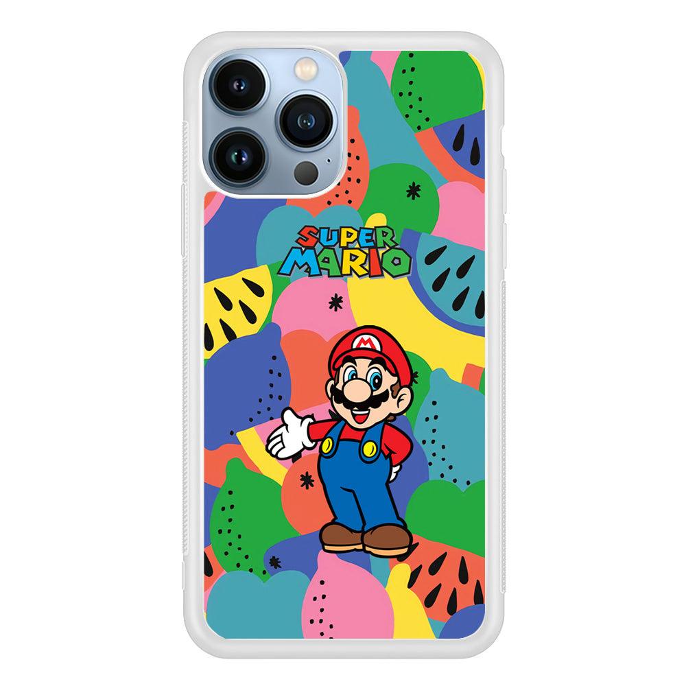 Super Mario Fruits Party iPhone 15 Pro Case-Oxvistore