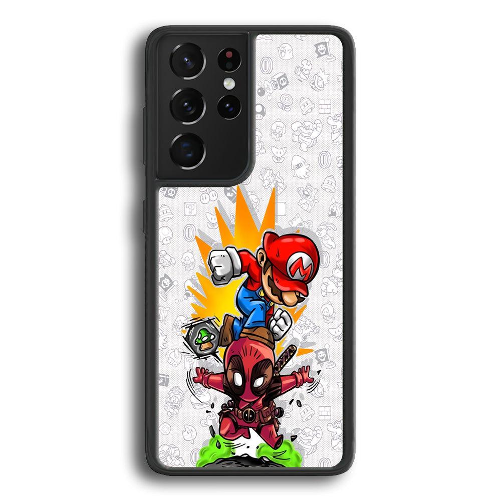 Super Mario Jerk The Problem Samsung Galaxy S21 Ultra Case-Oxvistore